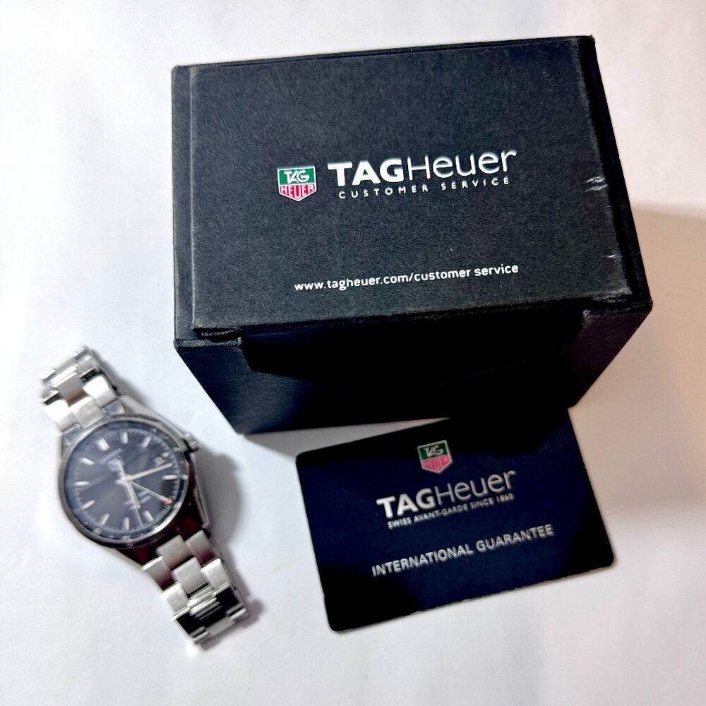 TAG HEUER CARRERA GMT MEN'S LUXURY WATCH